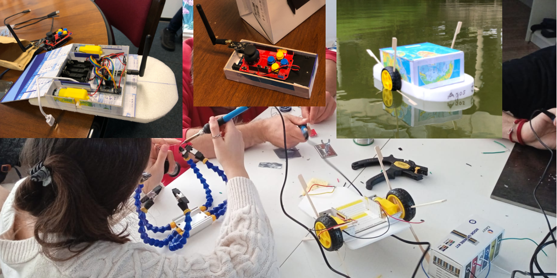 Construction d'un bateau téléguidé